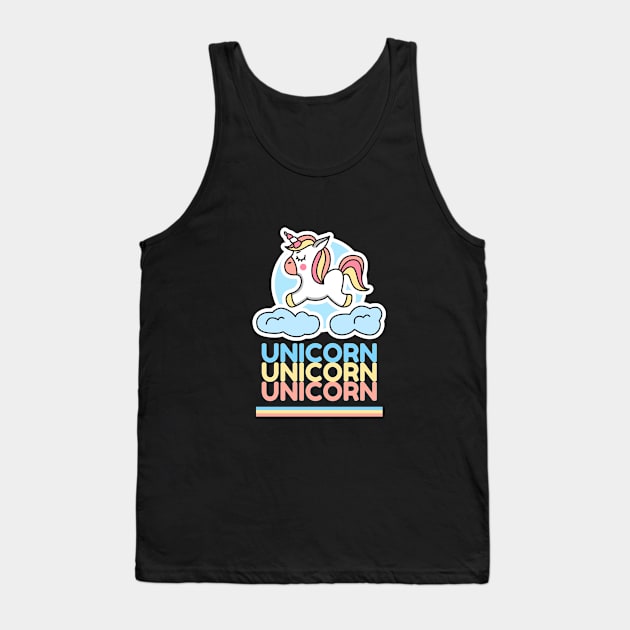 Unicorn Tank Top by osaya